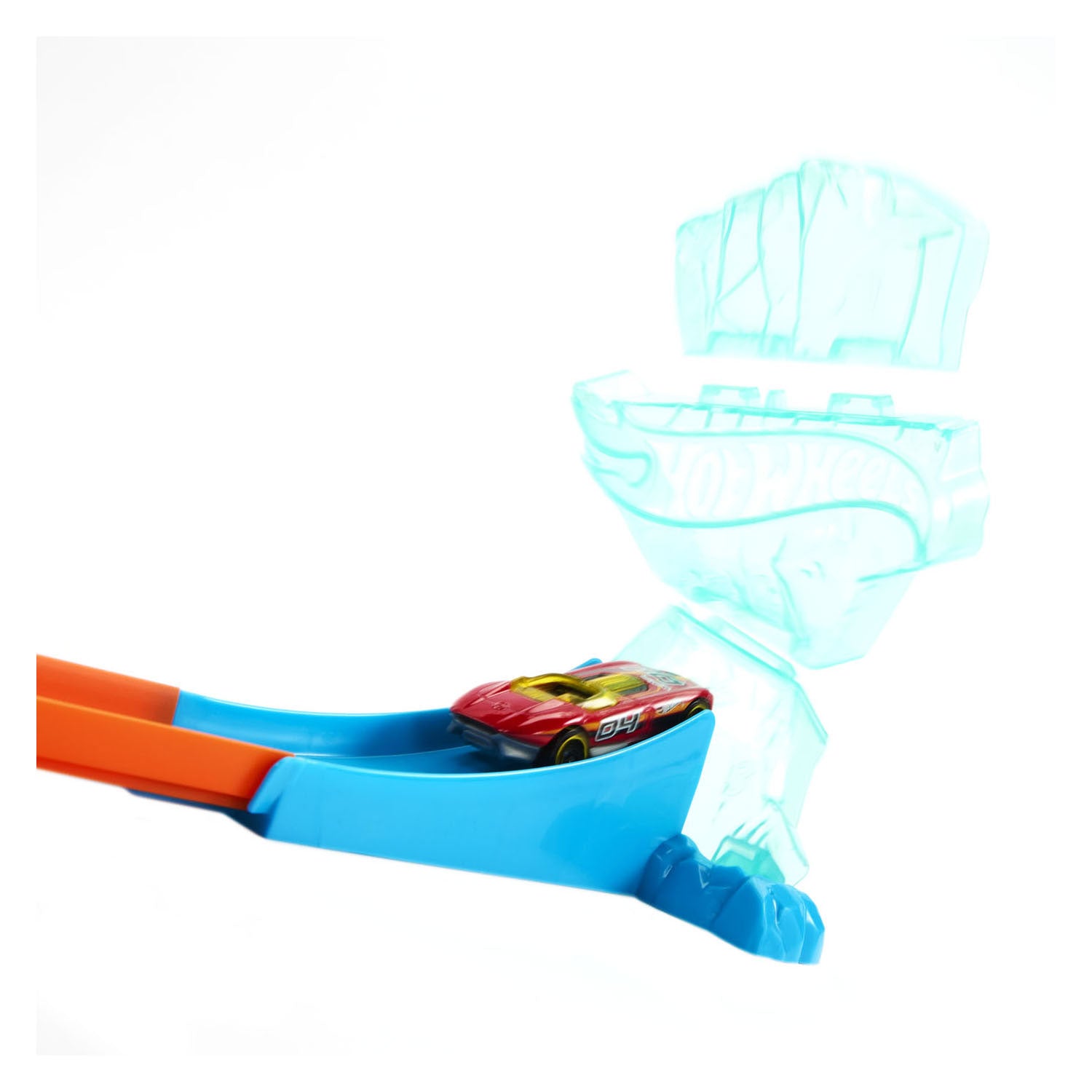 Mattel hot wheels track builder ijzige crashset