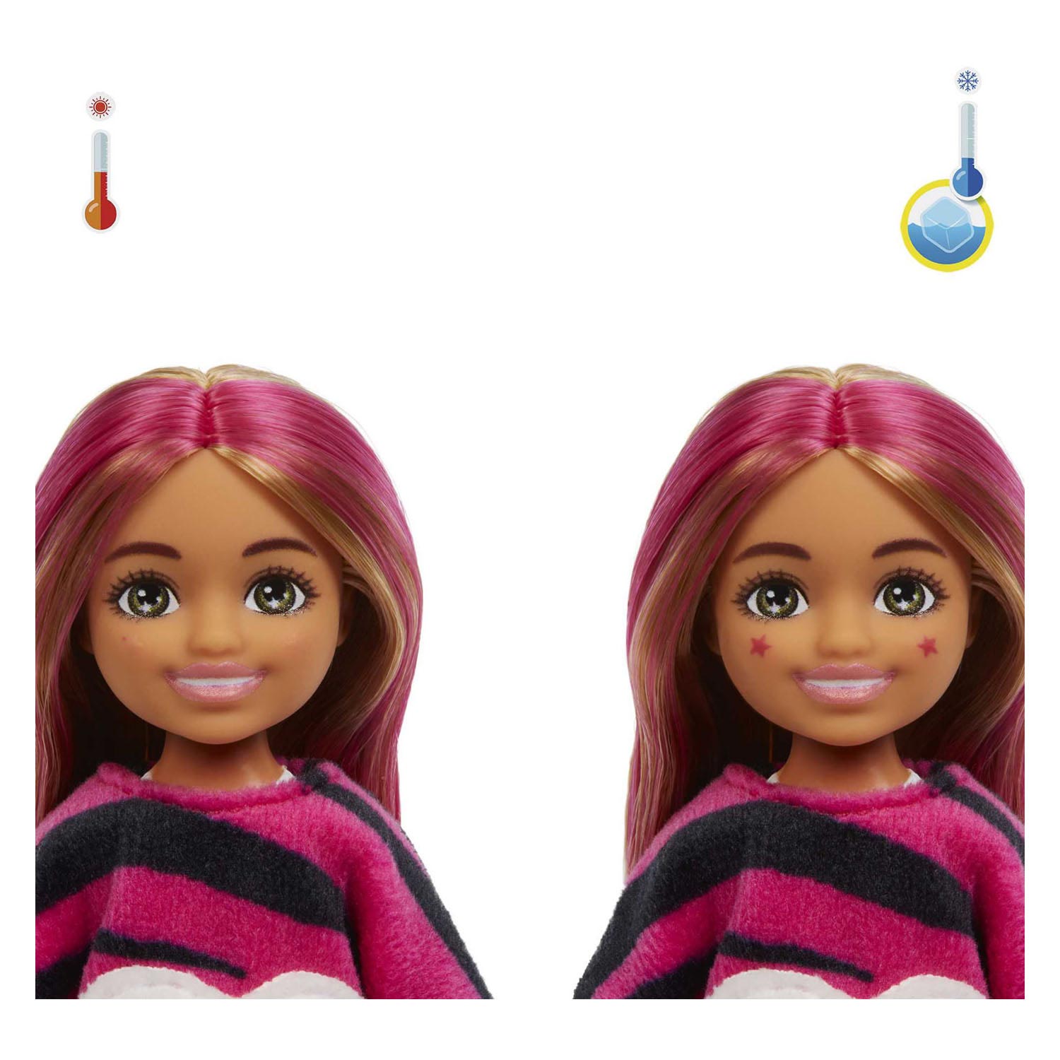 Mattel Cutie Reveal Chelsea Pop Series Tijger