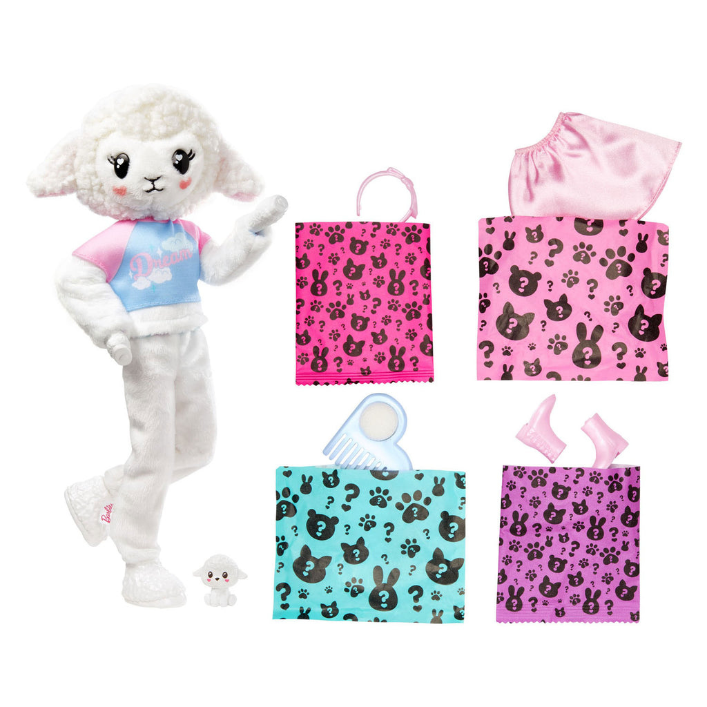 Mattel Cutie Reveal Pop Cozy Cute Tees Series Lamb