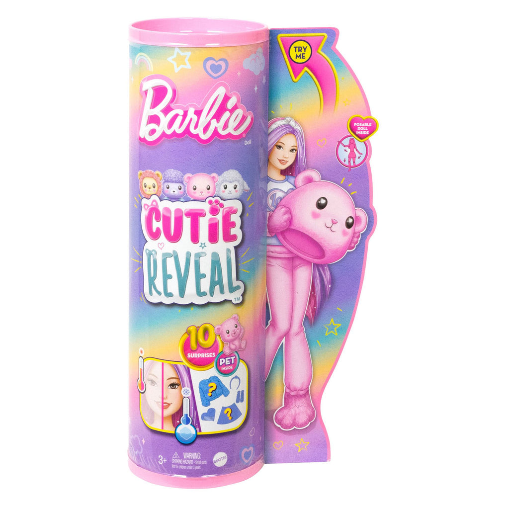 Mattel Cutie Reveal Pop Cozy Cute Tees Series Teddy