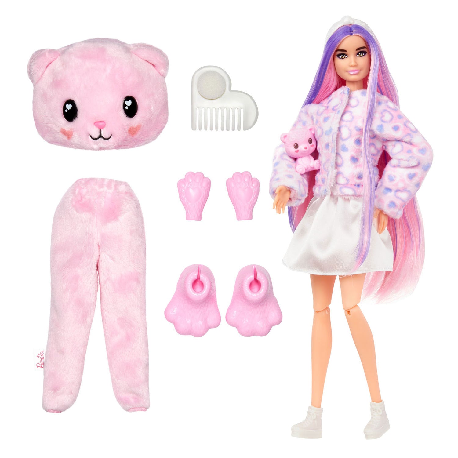 Mattel Cutie Reveal Pop Cozy Cute Tees Series Teddy