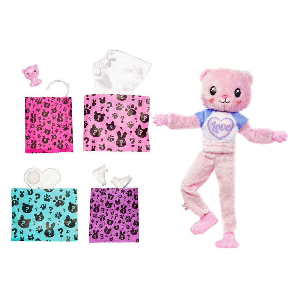 Mattel Cutie Reveal Pop Cozy Cute Tees Series Teddy