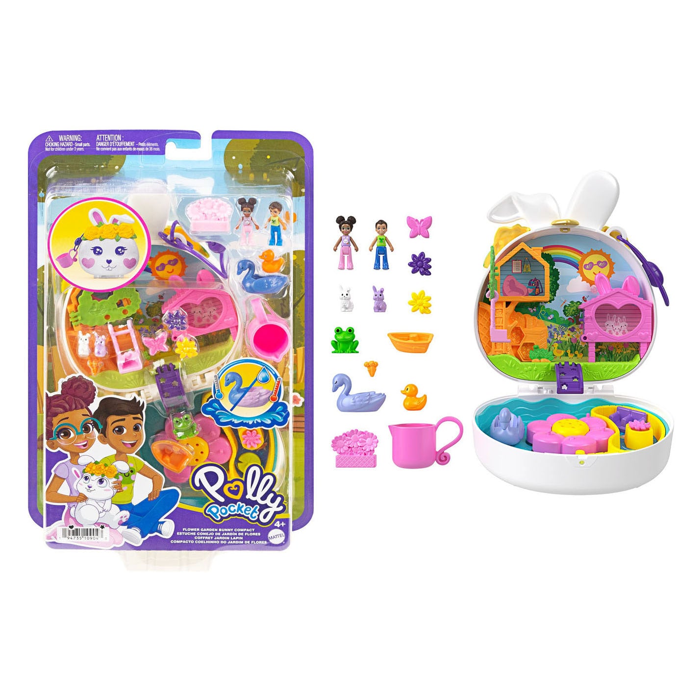 Mattel Polly Pocket Bloementuin Speelset