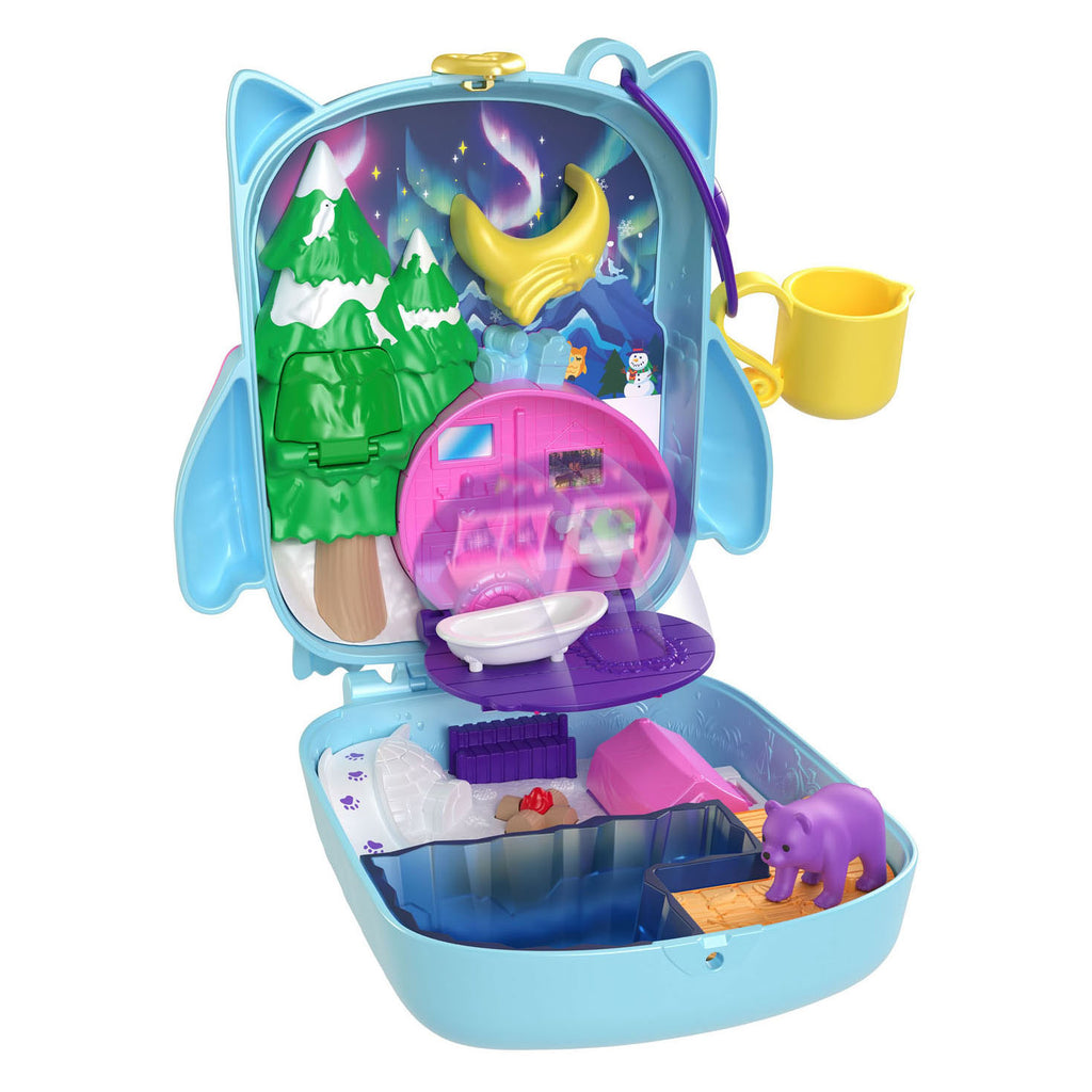Mattel Polly Pocket Pyjamafeestje Slaapfeest Speelset