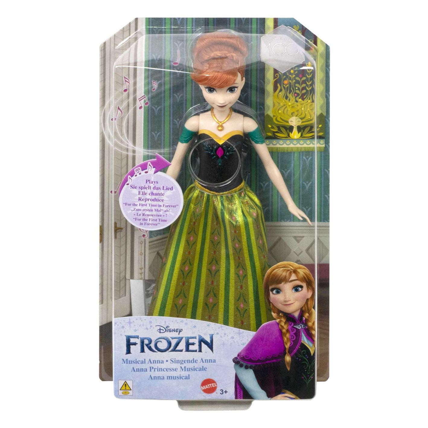 Mattel Frozen Pop Zingende Anna