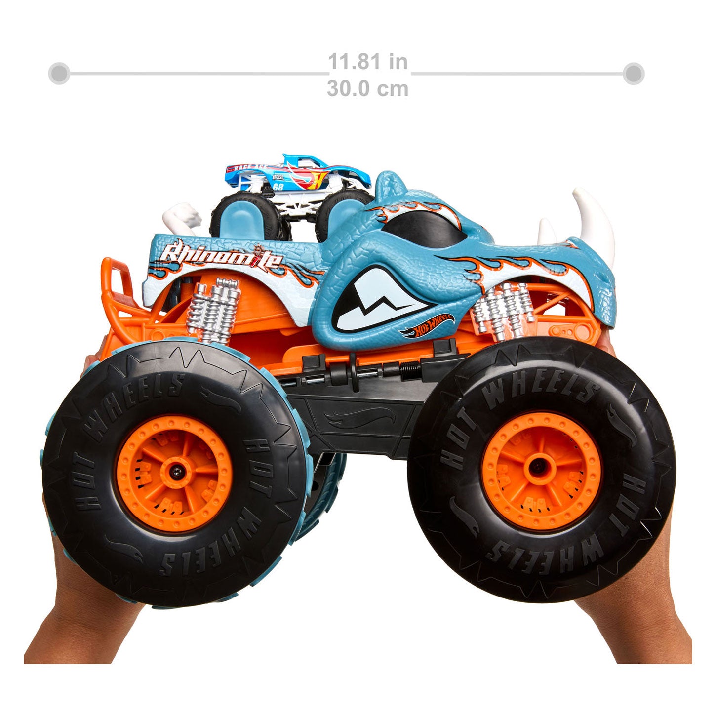 Hot Wheels Monster Trucks Transforming Rhinomite RC