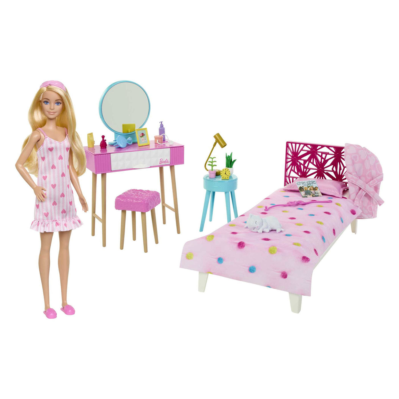 Mattel Slaapkamer Speelset met Pop