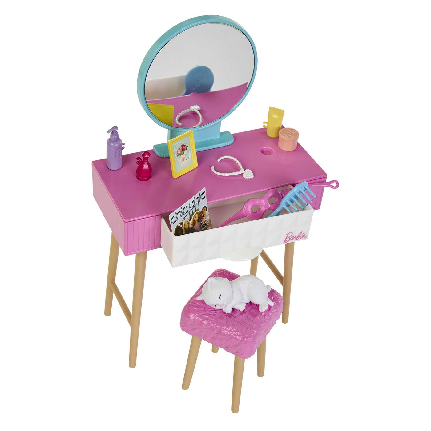 Mattel Slaapkamer Speelset met Pop