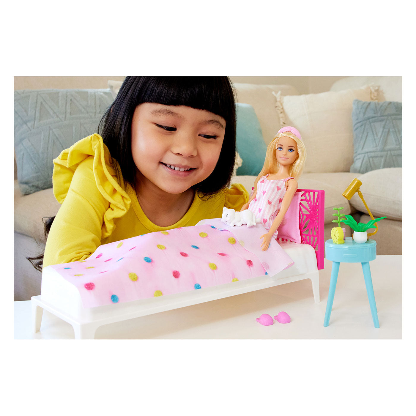 Mattel Slaapkamer Speelset met Pop