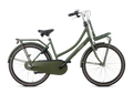 Popal Meisjesfiets daily dutch basic+ 26 :: army green :: 26 inch staal k3