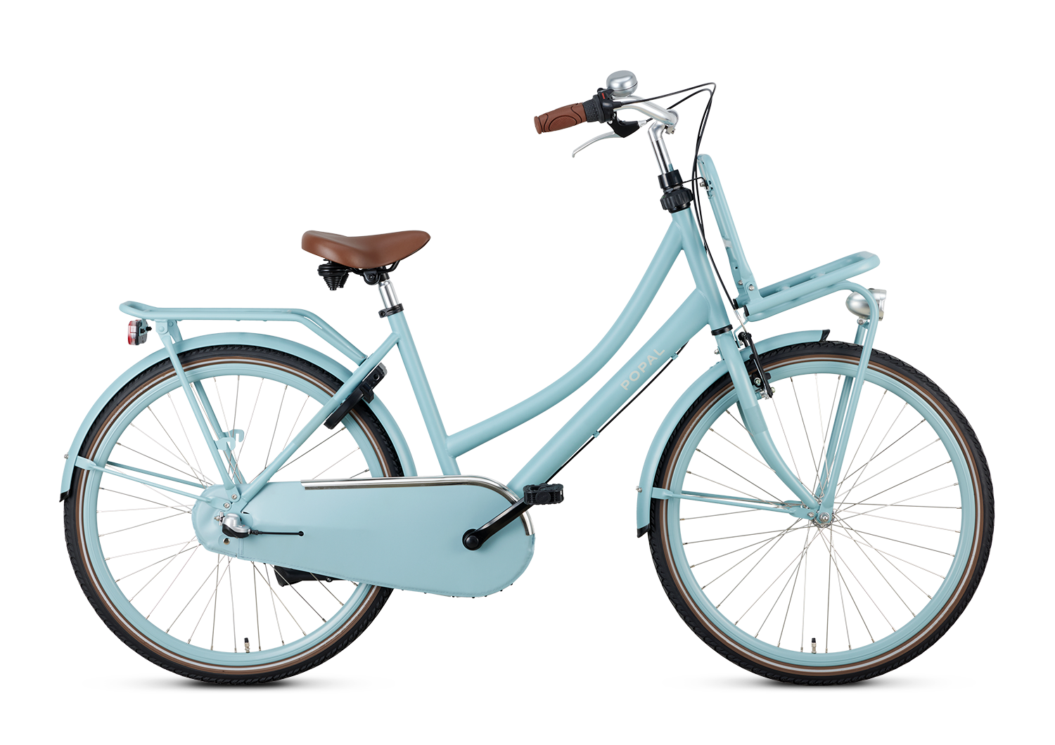 Popal Meisjesfiets daily dutch basic+ 26 :: matt blue :: 26 inch staal k83