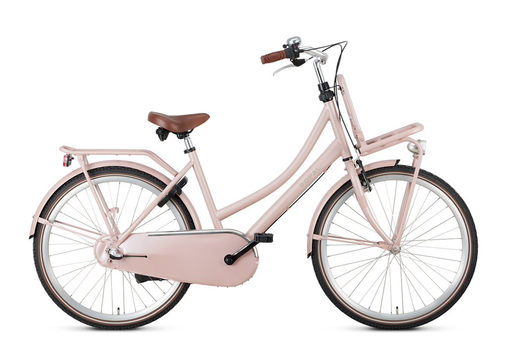 Popal Meisjesfiets daily dutch basic+ 26 :: zalm :: 26 inch staal k5
