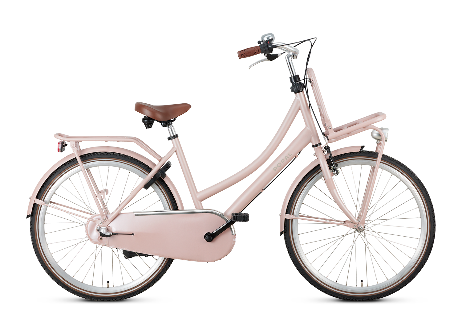 Popal Meisjesfiets daily dutch basic+ 26 :: zalm :: 26 inch staal k5