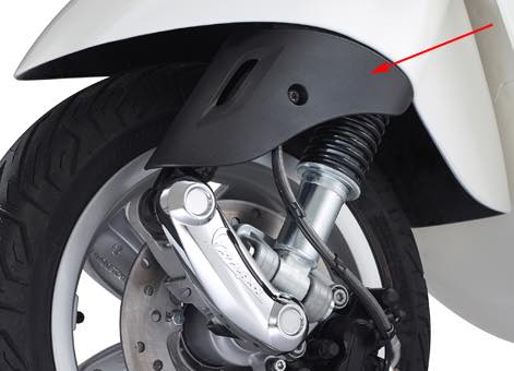 Beschermkap Schokbreker OEM | Vespa Primavera / Sprint
