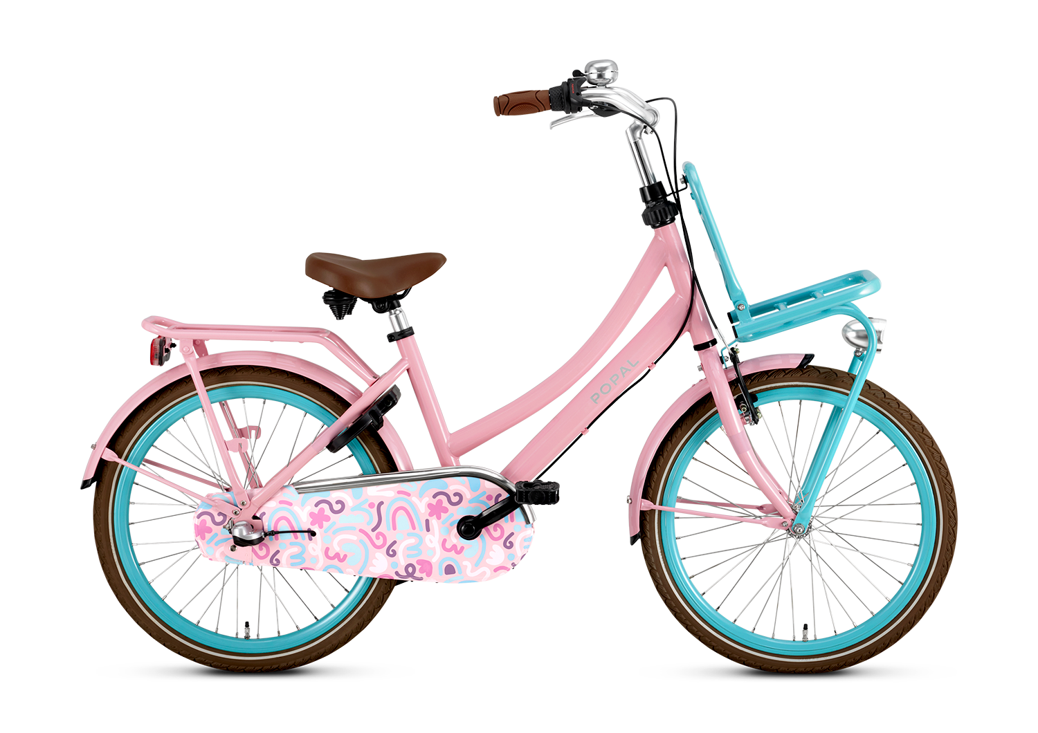 Popal Meisjesfiets daily dutch basic+ 22 staal k66
