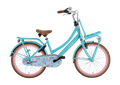 Popal Meisjesfiets daily dutch basic+ 22 :: turquoise :: 22 inch staal k136