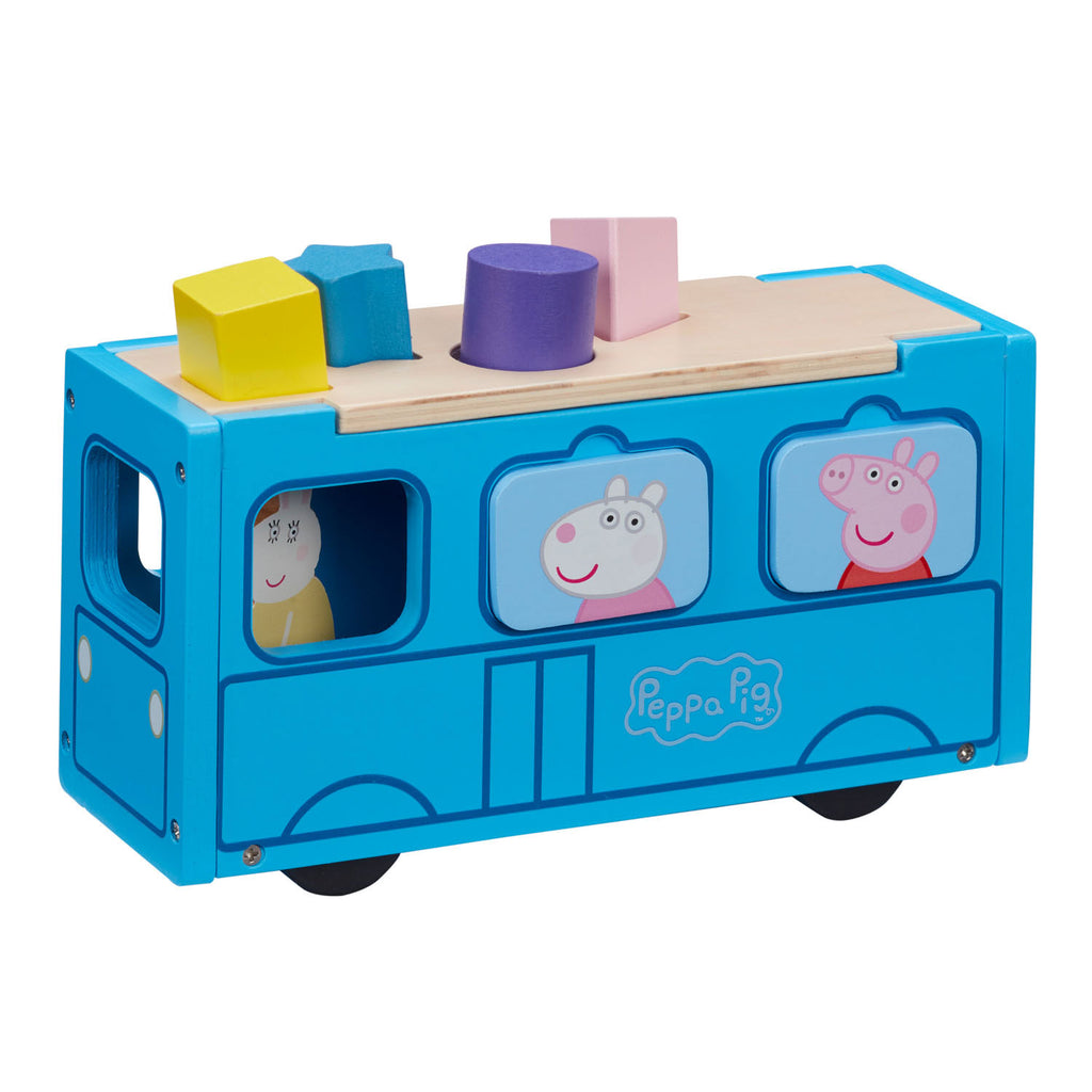 Boti Schoolbus Vormenstoof Hout