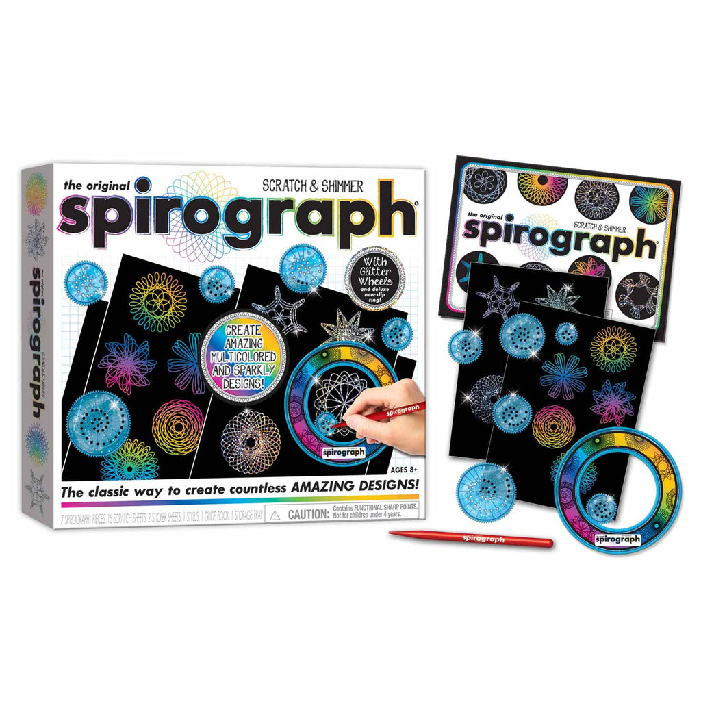 Spirograph Scratch & Shimmer