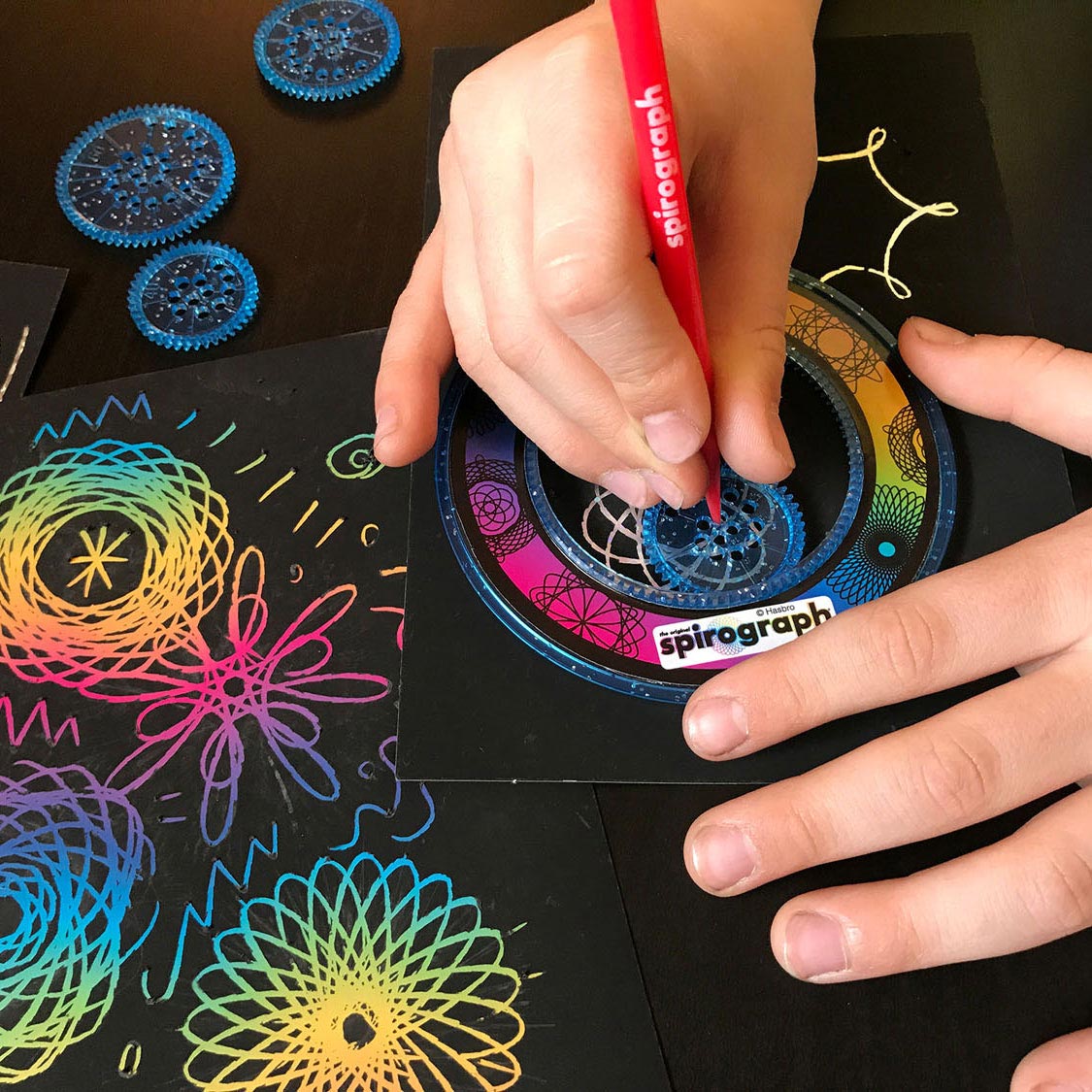Spirograph Scratch & Shimmer
