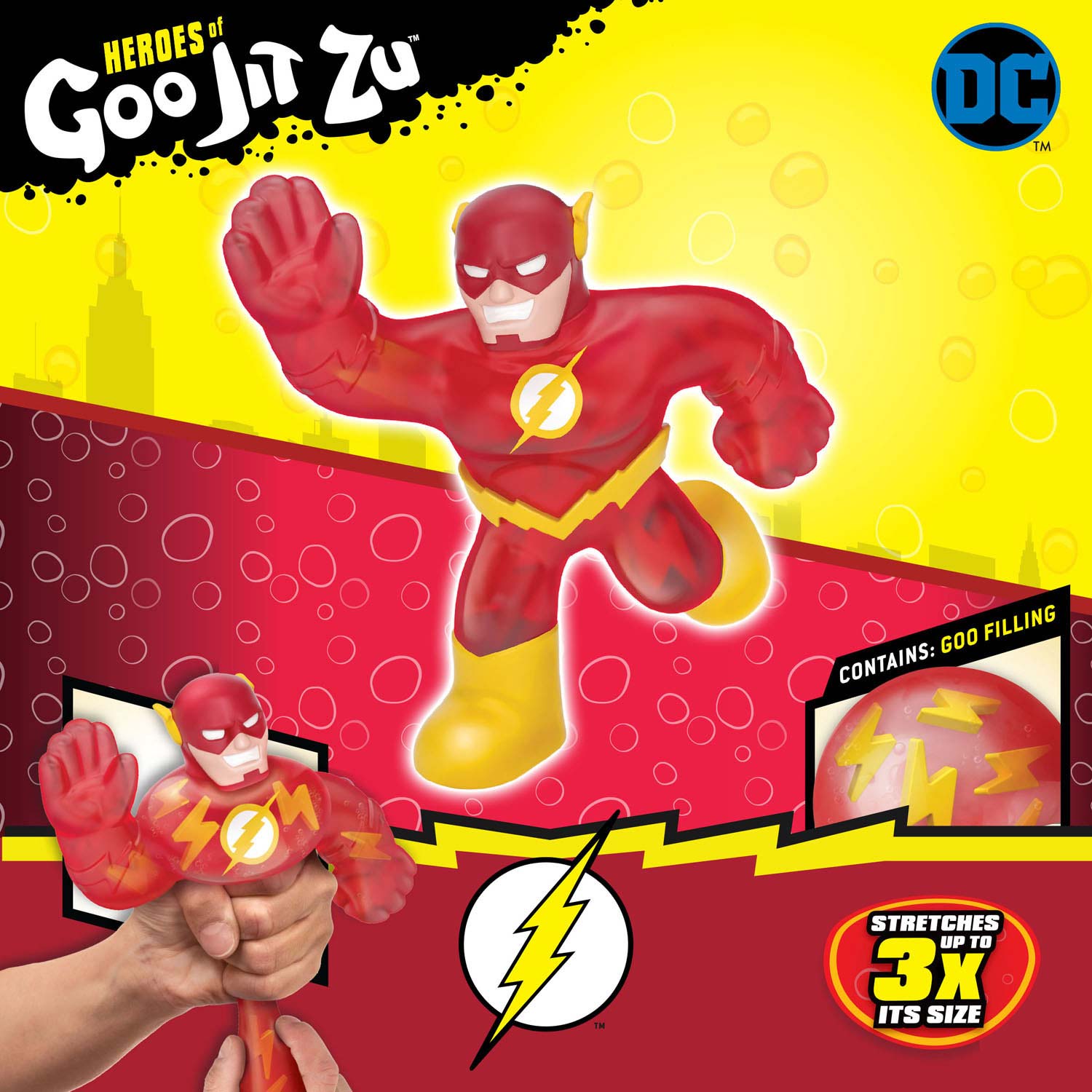 Goo Jit Zu Marvel Superheld Flash