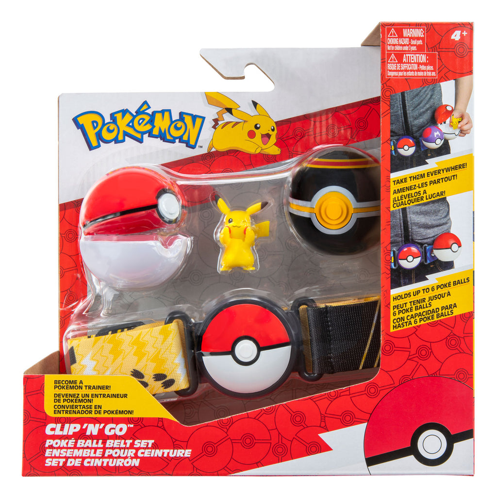 Boti Clip n Go Ball Belt Set Pikachu