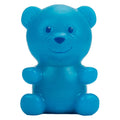 Jiggly pets gummymals gummy bear 12 cm + licht en geluid blauw