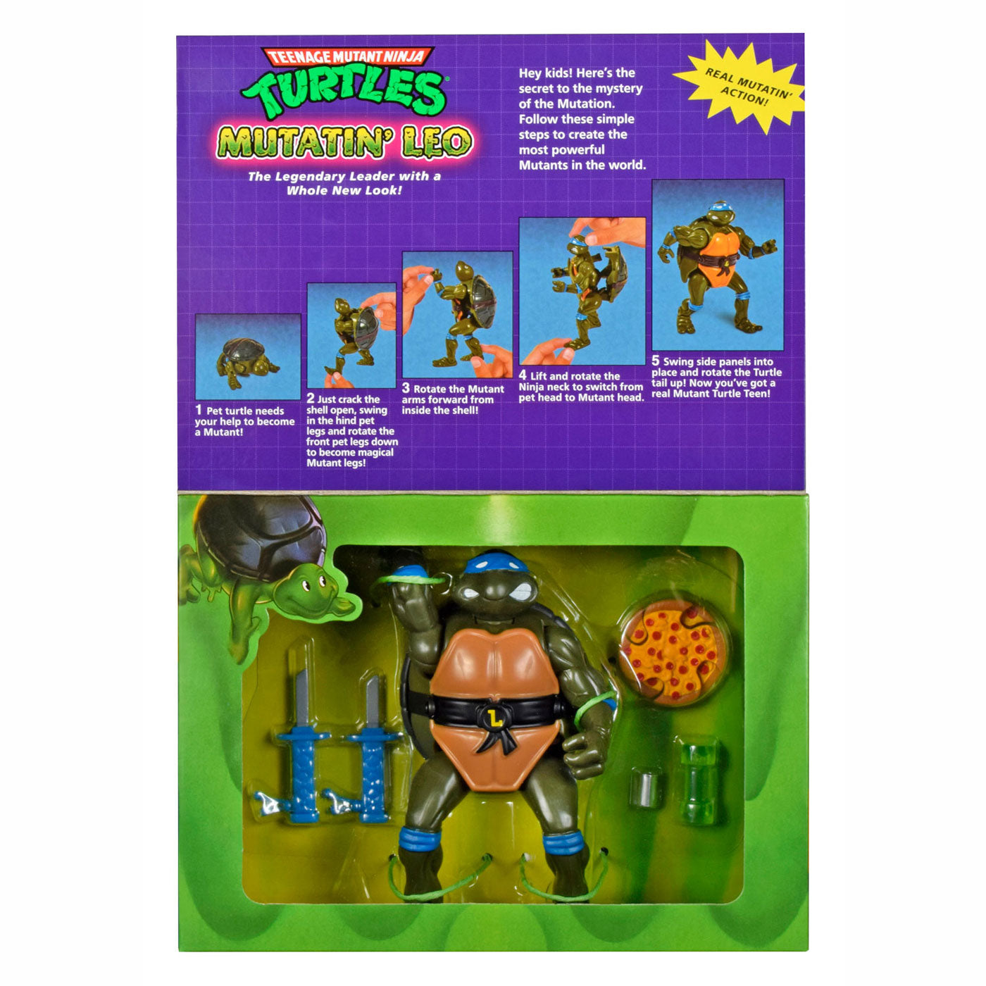 Boti Teenage Mutant Ninja Turtles Mutatin Speelfiguur Leonardo