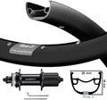 Kgs Achterwiel 27.5 inch 584 zwart cass 8-10 v centerlock uitval
