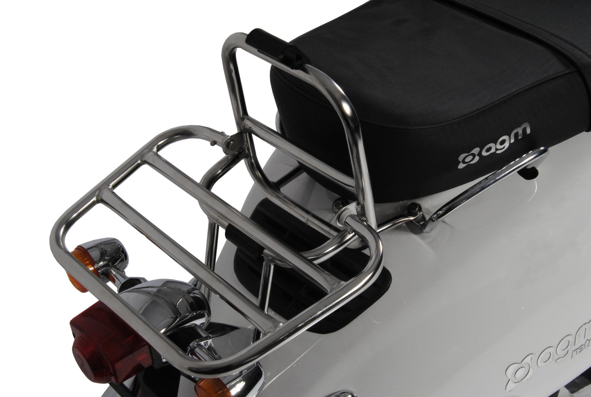 Achterklapdrager OEM Chroom | AGM Retro / GT