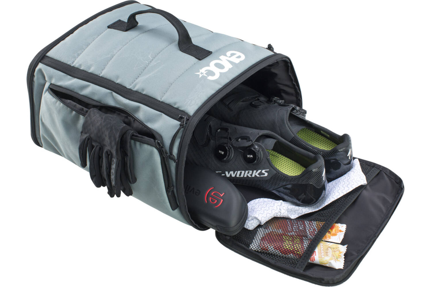 evoc - gear bag 15 one size steel 15l