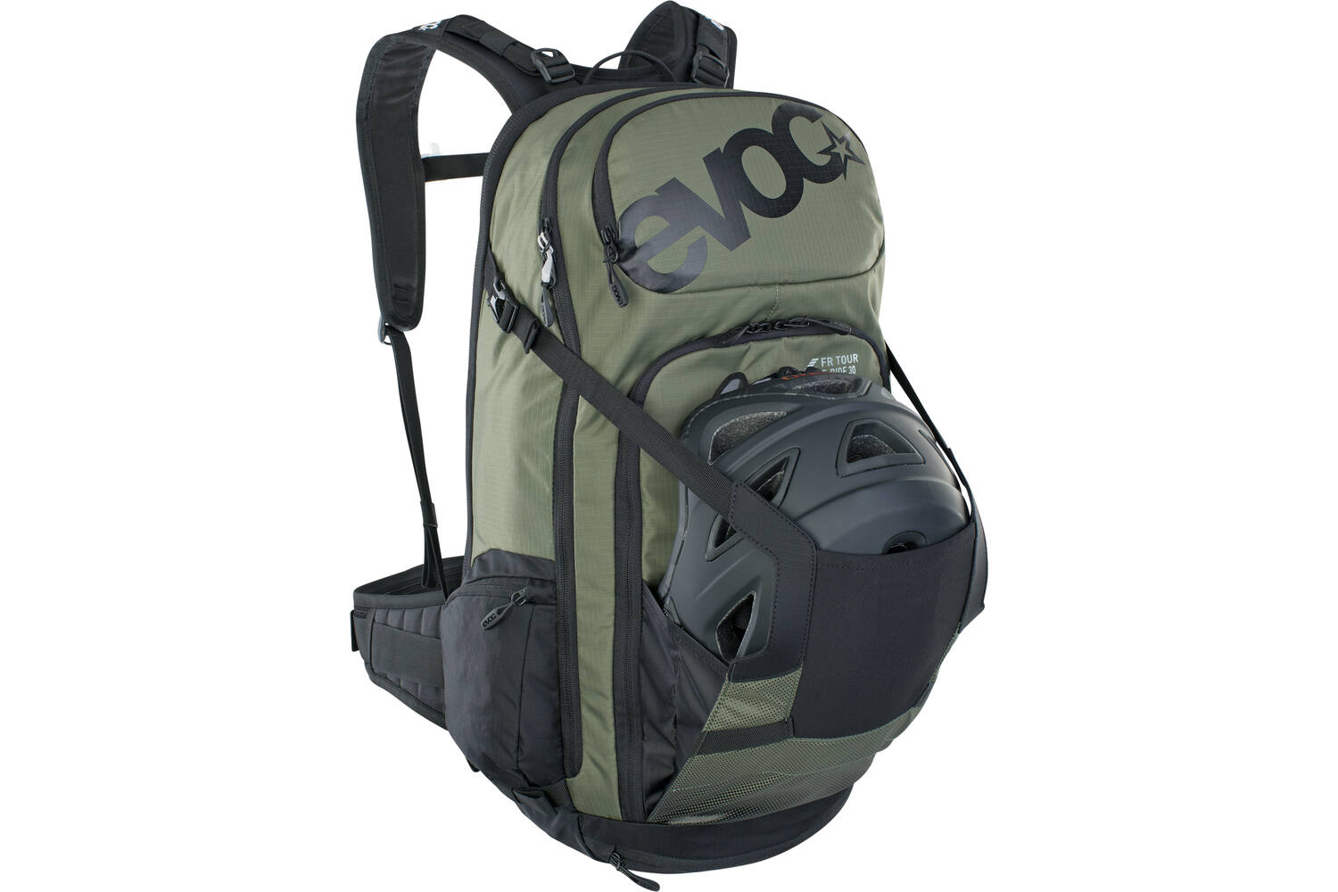 Fr tour e-ride 30 / dark olive - black / m/l / 30l