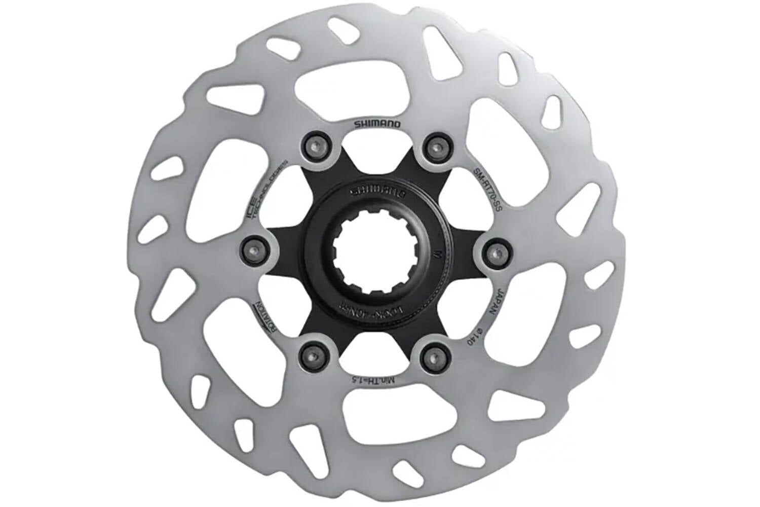Shimano Remschijf rt70 140mm center lock oem