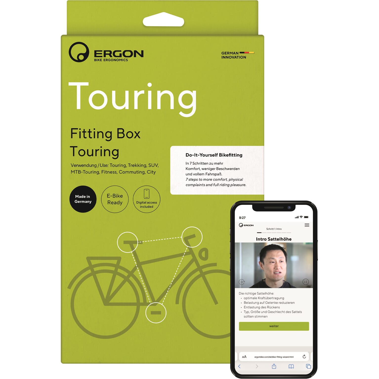 Ergon fitting box touring