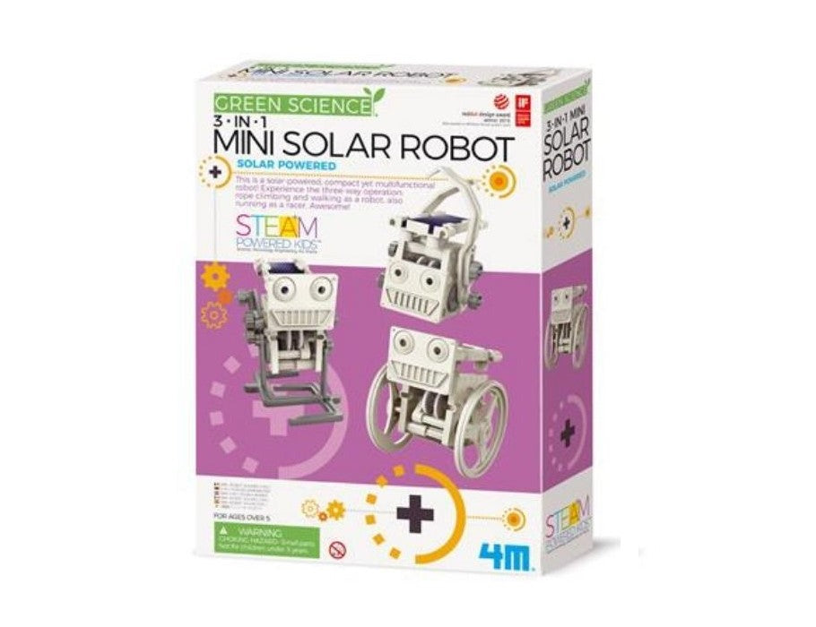4M KidzLabs Bouwpakket -3 in 1 Mini Robot