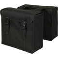Greenlands Colourful serie dubbele fietstas 37x33x14 cm 34 l. zwart/zwart