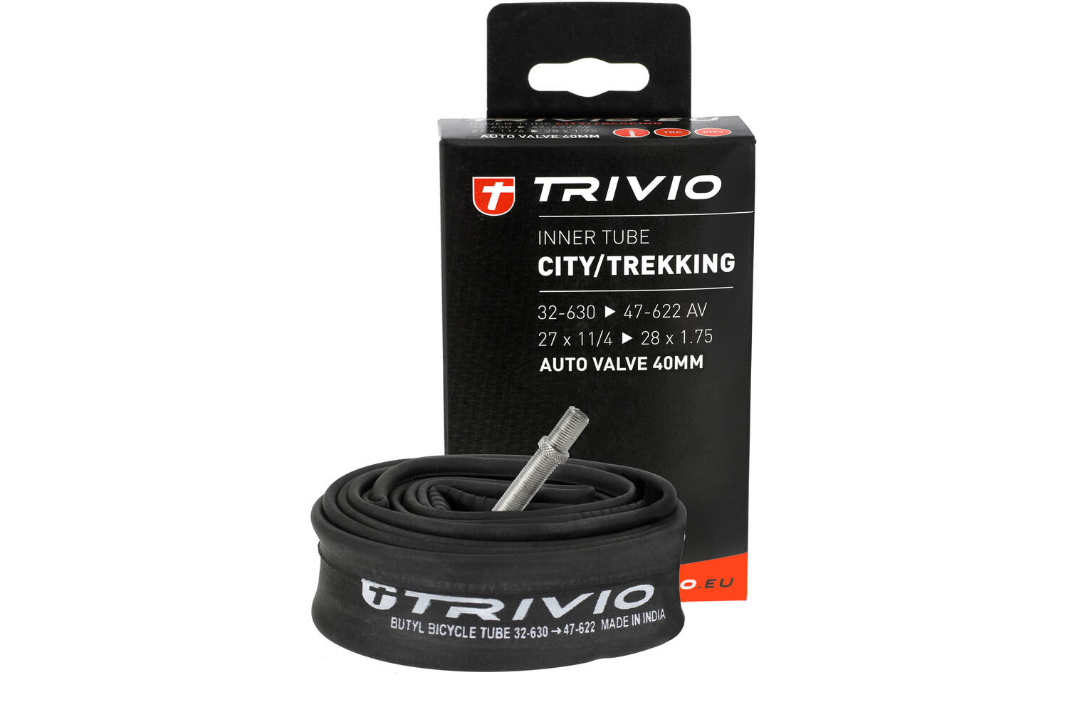 Trivio - city binnenband 32-630 -> 47-622 av auto ventiel 40mm