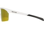 Trivio - fietsbril noa wit revo rood met extra transparante lens