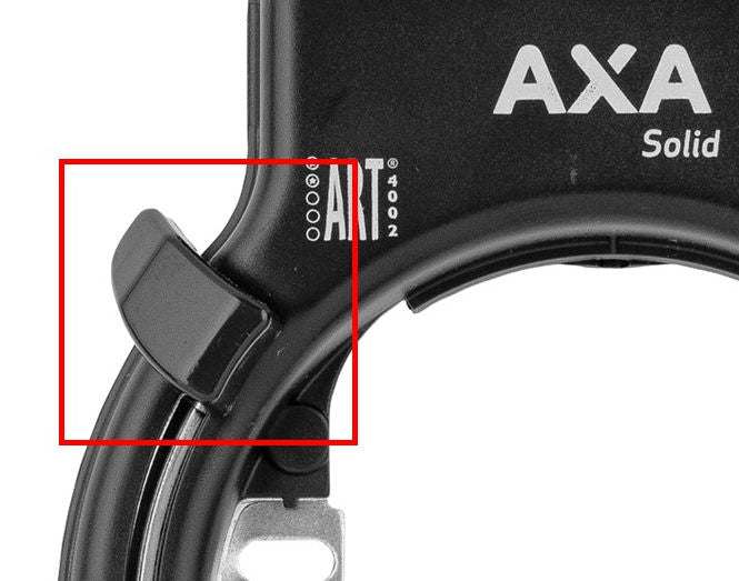 Axa Slotknop Solid zwart