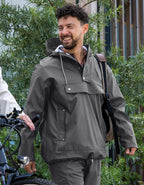 Mirage regenjas rainfall closed jacket - maat s - gemaakt van polyester soft touch - earl grey