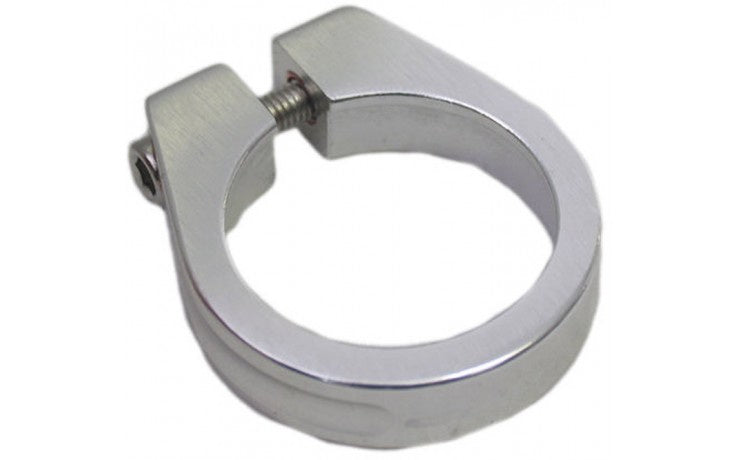 Bls alu zadelklem inbus 34,9 mm zilver
