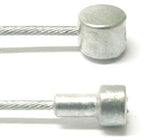 Universele rem binnenkabel Edge 2250 mm - 2 nippels - RVS