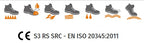 Leren werkschoenen Beta Tools 7243EN met veters (maat 42)