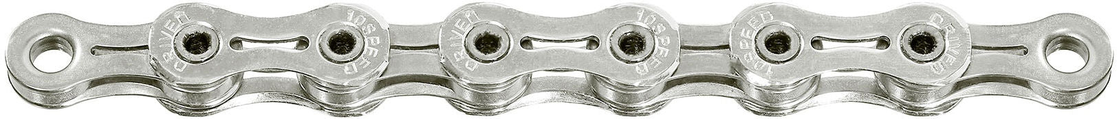 Sunrace ketting 10 speed cnr1x - 116 schakels - tin-silver