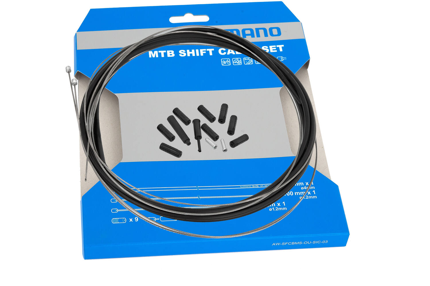 Shimano ot-sp41 mtb shift cable set stainless steel