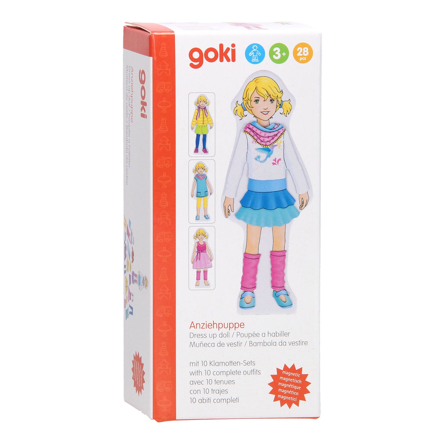 Goki Magnetische Aankleedpop