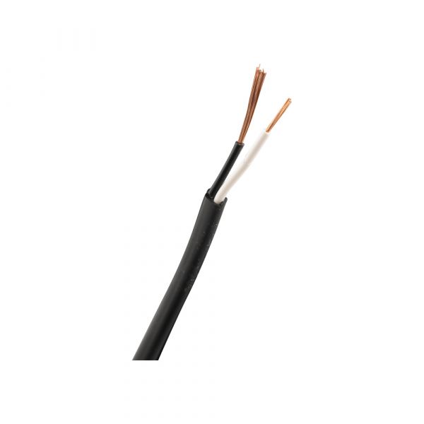 meter kabel plat 2x0,75