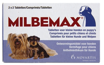 Milbemax Tablet ontworming puppy kleine hond