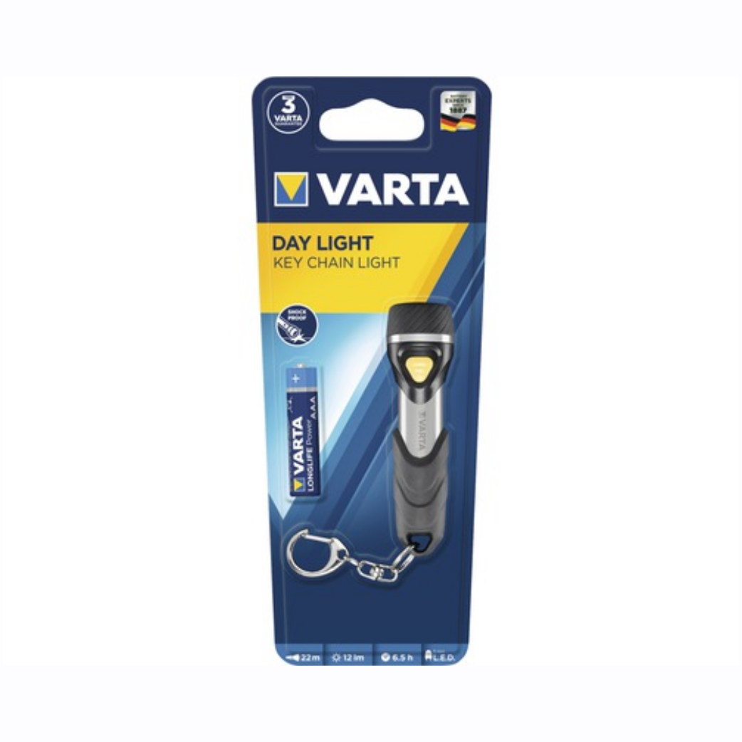 Varta Zaklamp Daylight Key chain (12 Lumen) incl batterijen.