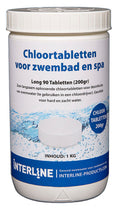 Interline zwembad 200 grams chloortabletten 1 kg