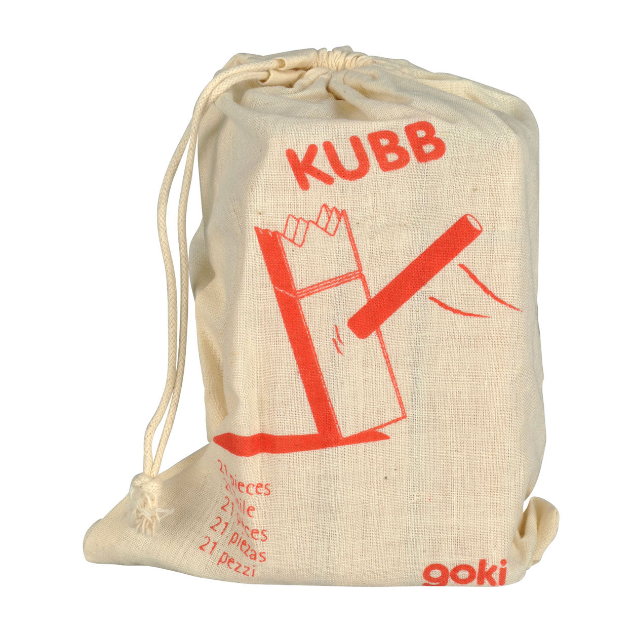 Goki MINI Schaakspel KUBB Vikingen